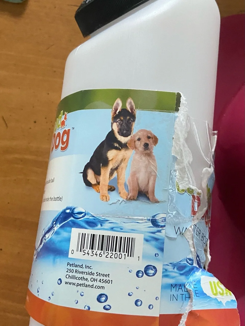 Welcome home puppy (Dog Feeding Set, Drinking bottle,Harnesses ,Toys) size XS
